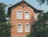 Vorderansicht unseres Hauses